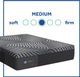 Sealy® Posturepedic® Plus Brenham 13.5" Foam Medium Tight Top Split King Mattress, Includes 2 Pieces-4