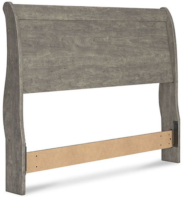 Signature Design by Ashley® Bayzor Warm Gray Vintage Full Sleigh Headboard-0