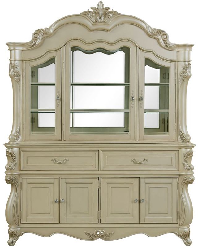 New Classic® Home Furnishings Monique Champagne China Buffet-3