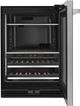 JennAir® NOIR™ 24" Black Wine Cooler-1