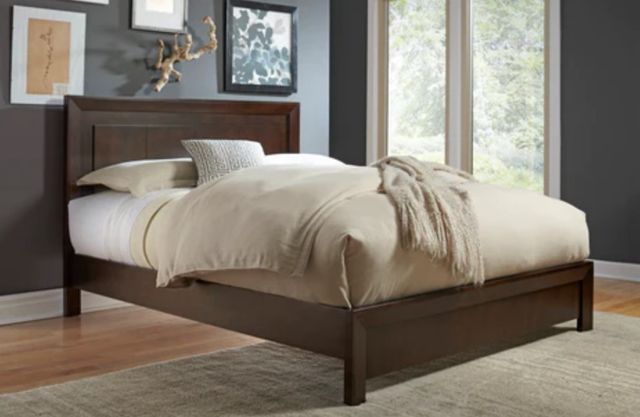 Modus Furniture Element Chocolate Brown California King Platform Bed-1