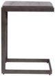 Liberty Furniture Modern View Gauntlet Gray Laptop Table with Dark Pewter Base-3