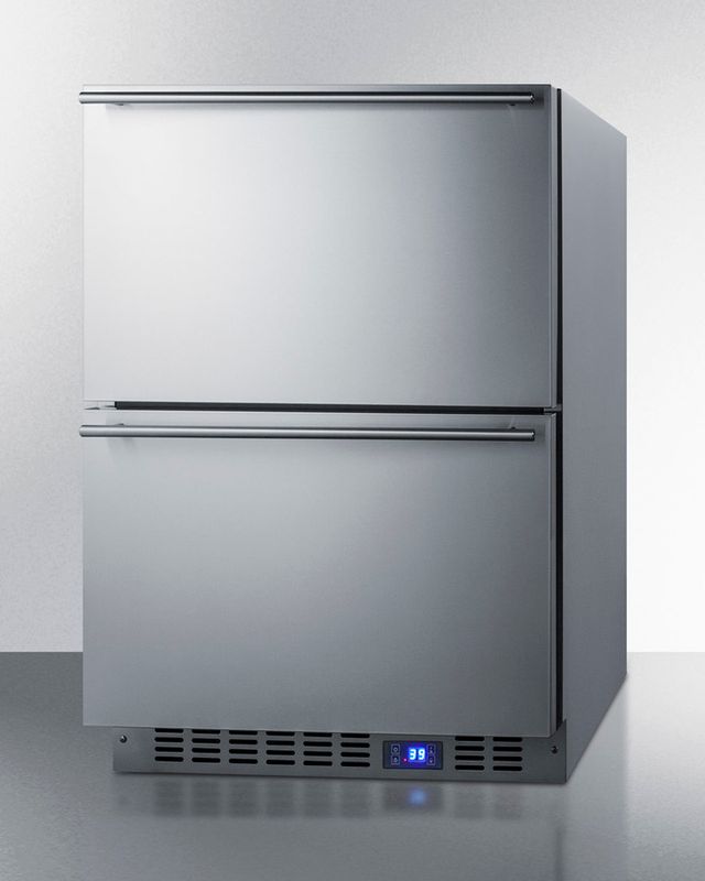 Summit® 3.4 Cu. Ft. Stainless Steel Outdoor Refrigerator-1