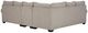 Signature Design by Ashley® Claireah 3-Piece Umber Left Arm Facing Sectional-1