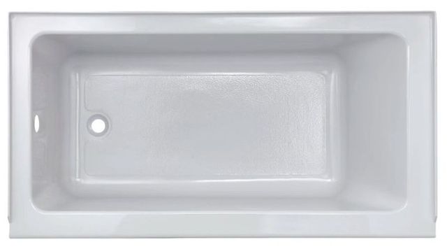 American Standard Studio® White 60” x 30” Integral Apron Bathtub with Left-Hand Outlet-1