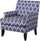 Olliix by Madison Park Blue/White Colton Track Arm Club Chair-0
