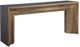 Uttermost® Vail Gray Console Table with Natural Base-0