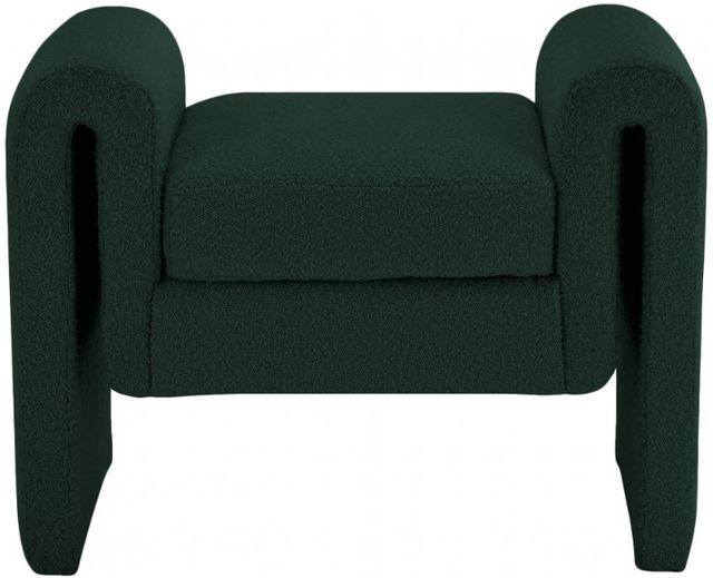 Meridian Furniture Stylus Green 31" Accent Bench-1