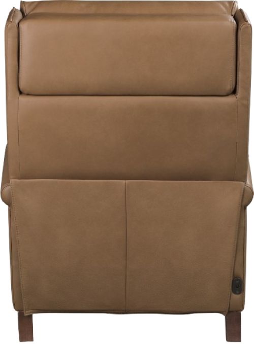 Hooker® Furniture Randall Billows Caramel Power Recliner with Pop-Up Headrest-4