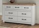 Benchcraft® Savonport Brown/White Dresser-1