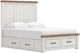 Signature Design by Ashley® Savonport Brown/White King Storage Panel Bed-0