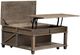 Liberty Furniture Parkland Falls Weathered Taupe Square Lift Top Cocktail Table-0