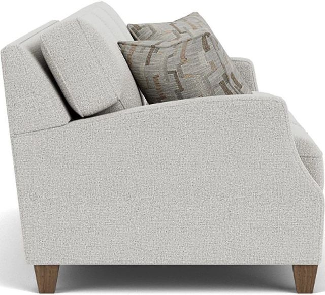Flexsteel® Lennox Silver Glacier Sofa-2