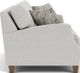 Flexsteel® Lennox Silver Glacier Sofa-2