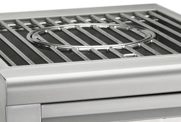 Viking® 5 Series 20" Stainless Steel Liquid Propane Power Side Burner-2