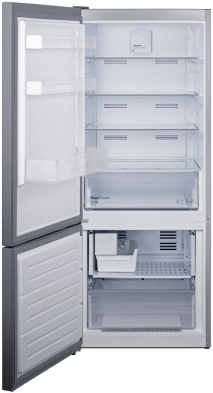 Summit® 28” 15.1 Cu. Ft. Stainless Steel Counter Depth Bottom Freezer Refrigerator with Icemaker-1
