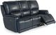 Bassett® Furniture Burlington Navy Leather Power Reclining Sofa-1