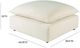 TOV Furniture Cali Natural Ottoman-2