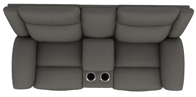 La-Z-Boy® Joel Charcoal Power Reclining Loveseat with Console, Headrest, and Lumbar-4