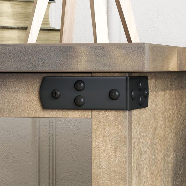 Legends Home Farmhouse Barnwood End Table-2