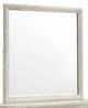 Elements International Fort Worth White Dresser and Mirror-1