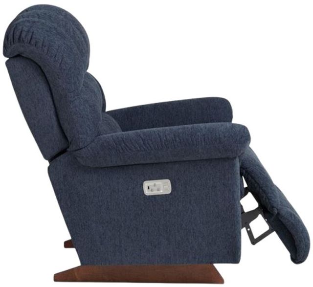 La-Z-Boy® Randell Navy Power Rocking Recliner with Headrest-3