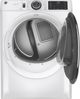 GE® 7.8 Cu. Ft. White Smart Front Load Gas Dryer-1