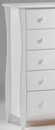 Night & Day Furniture™ Clove Cases White Drawer Chest-1
