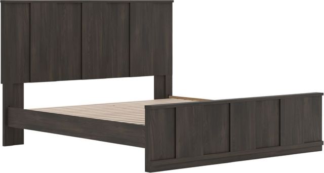Signature Design by Ashley® Jadiston Dark Brown King Panel Platform Bed-2