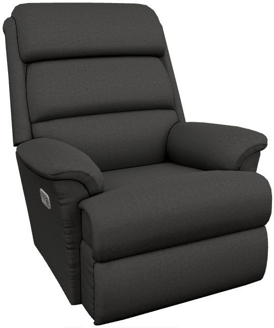 La-Z-Boy® Astor Charcoal Power Rocking Recliner with Headrest and Lumbar-0