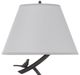 Cal® Lighting & Accessories Rancho Black Iron Floor Lamp-2