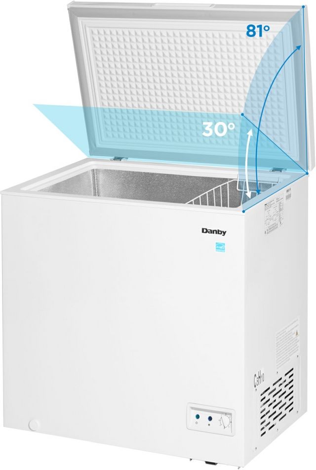 Danby® 7.0 Cu. Ft. White Chest Freezer-3