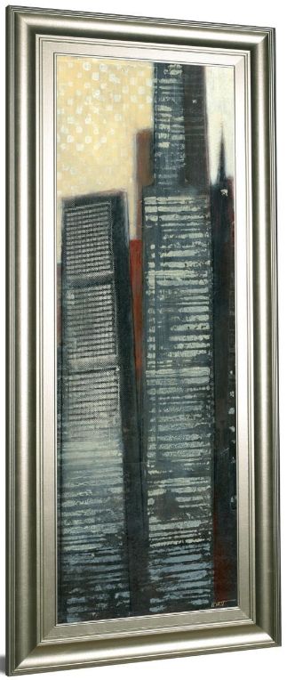 Classy Living Norman Wyatt Urban Landscape IV 18"W Wall Art-3