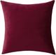Livia Velvet Winered Decorative Pillow-0