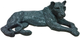 Moe's Home Collection Black Small Panthera Statue-0