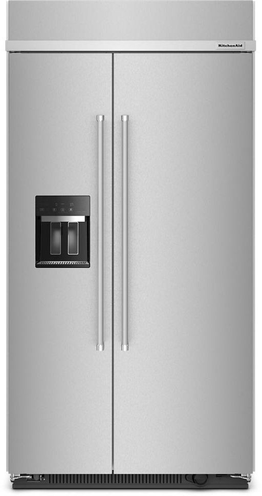 KitchenAid® 42 in. 25.1 Cu. Ft. Stainless Steel with PrintShield™ Finish Counter Depth Side-by-Side Refrigerator