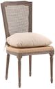 Furniture Classics Morton Driftwood/Golden Burlap Side Chair-0