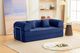 Furniture of America® Perri Blue 79" Compressed Sofa-2