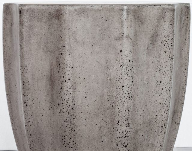 Moe's Home Collection Lucius Grey Concrete Outdoor Stool-1