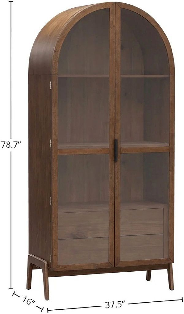 LH Home Remix Brown Display Cabinet-2