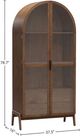 LH Home Remix Brown Display Cabinet-2