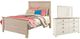 Signature Design by Ashley® Willowton 3-Piece Whitewash Full Panel Bed Set-0