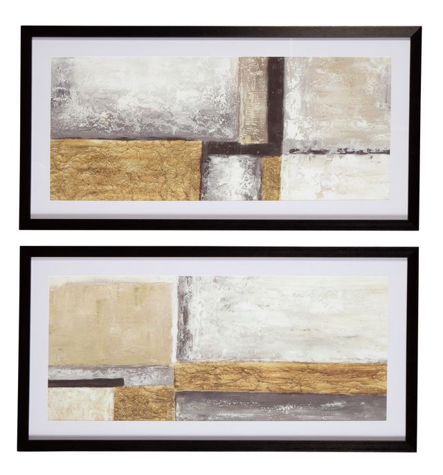 Signature Design by Ashley® Jaxley 2-Piece Multi Wall Art-1