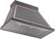 Ilve® Nostalgie II Noblesse 40" Graphite Matte Wall Mounted Range Hood with Copper Trim-1