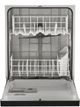 Whirlpool® 24" Black Front Control Built In Dishwasher-2