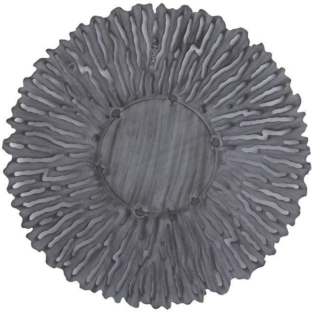 Deco Marche Gray Starburst Wall Mirror-2