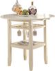ACME Furniture Tartys Cream Counter Height Dining Table-2