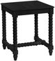 Crestview Collection Meridian Painted Black End Table-0