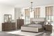 Lifestyle Amber King Upholstered Shelter Bed Bedroom Group-0