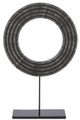 Currey & Company Chava Black Large Disc-0